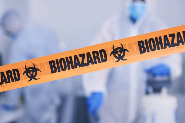 Professional Blood Cleanup technician working in Fairfax, OH